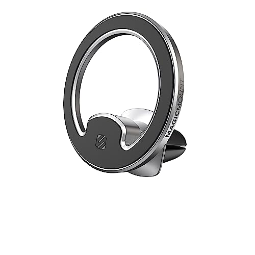 Scosche MagicMount™ Elite2 Vehicle Vent Mount for MagSafe™ Mobile Devices, Magnetic Phone Holder for Car Vents, Compatible with iPhone 14, 13, 12 Pro Max, Plus, Mini, and MagSafe Cases