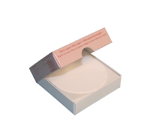 Munktell 420 004 Grade MK 360 Micro Quartz Fibre Filter Paper, Circle, 103mm Diameter (Pack of 25)