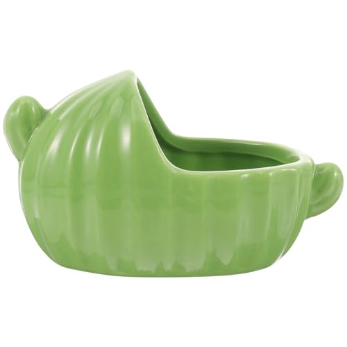 BELLIFFY ハムスター用製バスタブ 小動物向け浴室おもちゃ 軽量でお手入れ簡単 ペットのリラックススペース 食器としても利用可