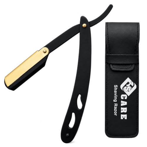 AFTREN Rasoio da barba da barbiere Cut Throat Classic...