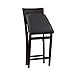 Linon Home Decor Keira Pad Back Folding Counter Stool, 24-Inch