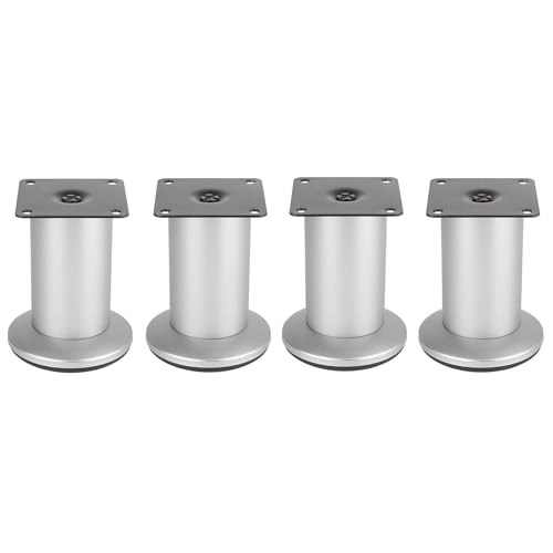 Patas de metal regulables de 200 mm para soporte universal de sofás 2