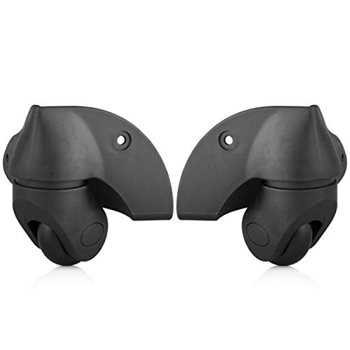 Luggage wheels replacement, Suitcase Wheels,Luggage Wheel, 360 Degree Swivel Mute Repair Replacement Luggage Wheel Suitcase Wheels Parts Spinner (Set of 2 Pairs) (Color : Set of 2 Pairs)(A Type Set of