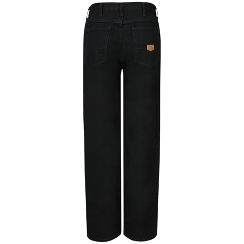 Image of Red Kap Men's Relaxed Fit Jean - Heavy Duty Jeans with Comfortable Denim, 5 Pocket Styling, Tapered Fit for Work Boots