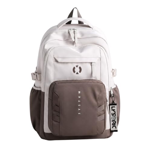 Image of Laptop Backpack for Men & Women 15.6 Inch, Water Resistant Travel Backpack with Multiple Compartments, College School Bag, Office Work Bag, Stylish Casual Daypack for Students