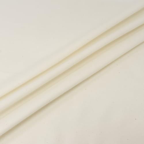 Premium 108-Inch Wide 100% Cotton Quilt Backing Fabric - Solid Natural Cut by The Yard for Cozy Creations 4 Premium 108-Inch Wide 100% Cotton Quilt Backing Fabric - Solid Natural Cut by The Yard for Cozy Creations - Image 3