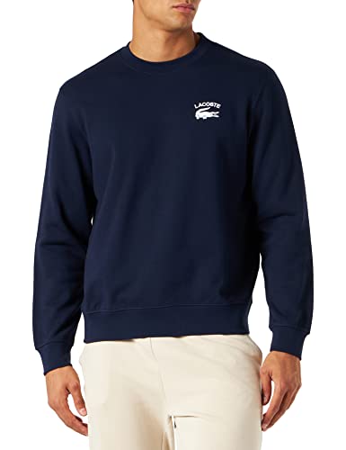 Lacoste Herren Sh9659 Sweatshirts, Marine, L