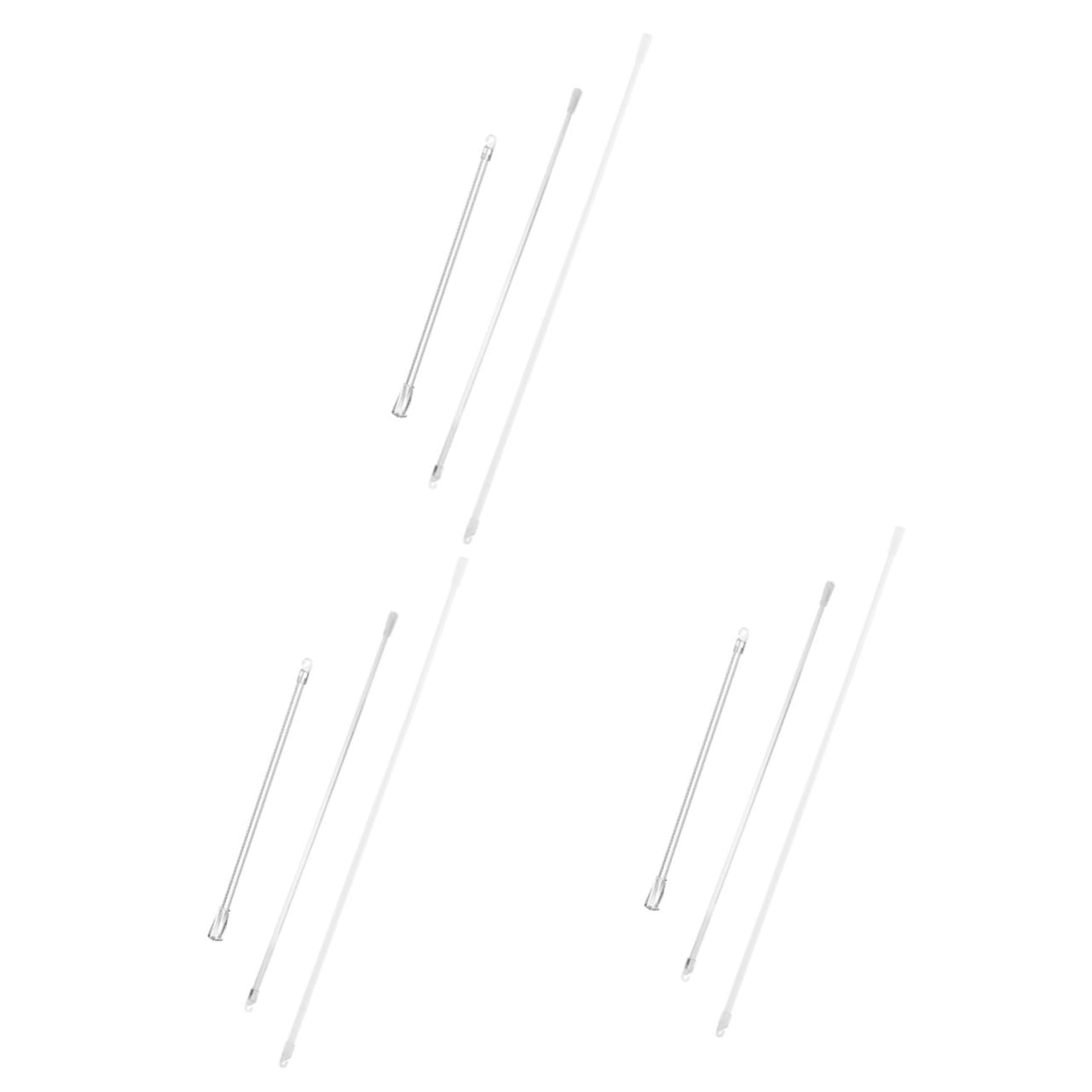 OUNONA 3sets Vertical Blind Rod Replacement Part Blind Tilt Wand Stick 3pcs*3