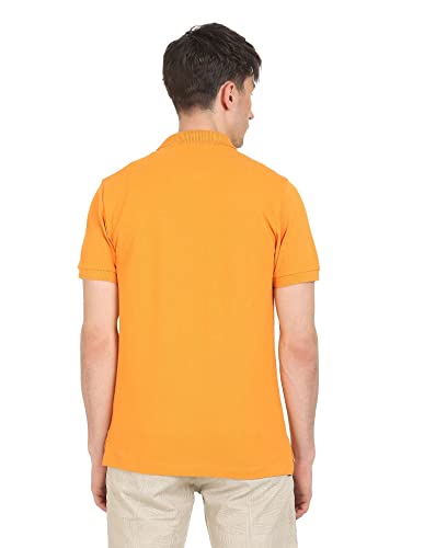 Image of US Polo Association Men's Slim T-Shirt (USTSHS1001 Mustard 5XL)