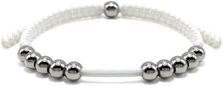 LAMIBEE Golf Stainless Steel 10 Beads Score Counter Bracelet, Gol...