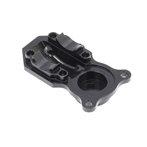 Facibom for 1/24 RC Crawler Axial SCX24 90081 AXI00002 Parts Metal Front & Rear Axle Diff Cover Upgrade Accessories
