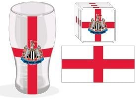 Newcastle United F.C. - Club And Country Mini Bar Set