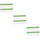 PRETYZOOM 3 Sätze Tropical Coconut Palm Tree Cocktail Picks Dekorative Papier Umbaustecker Für Getränke Und Früchte Für Partys Und Veranstaltungen 40 Stück * 3