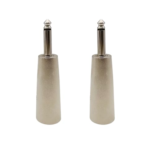 iYueMps 2pcs XLR to 6.35mm Jack Mono Adapter 3 Pins XLR to 1/4 inch Adapters XLR Male Socket to 6.35mm Male Jack Mono Plugs Conversion Connectors - Image 4