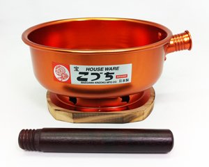 台付　十能 Amazon.co.jp: 国産台付十能「こづち」 炭の火起こし器を安全に
