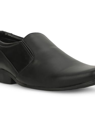 Image of Bata Mens Black Slipon Style with Comfort and Elegance Perfect for Formal Wear, Business Casual