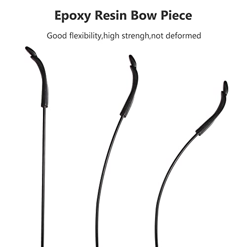 The7Box 40Lb 53" Archery Set,Recurve Bows For Adults Right Hand With 6 Mixed Carbon Arrows, 3 Broadheads, Arrow Holder, Single Needle Sight For Beginner Outdoor Hunting And Target Practice #TOP5