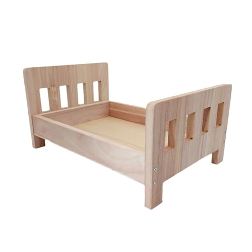 Berceau en bois pour accessoires de prise de photos artistiques de naissance