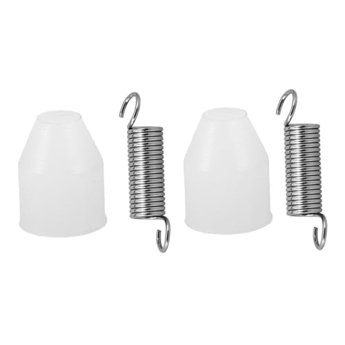 Cabilock 1set Stainless Steel Batter Dispenser Funnel Spring Octopus Accessory Springs Stoppers for Pancakes and Baking Needs