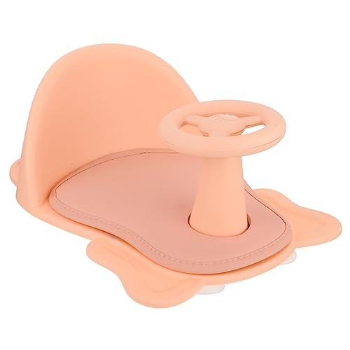 WATIIFUFU ベビーバスシート シットアップ入浴チェア ベビーシンク入浴者 幼児の入浴 幼児用バスチェア 浴槽用ベビーバス ベビーシート 新生児風呂 座り風呂 ポリプロピレン (pp) ピンク