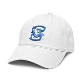 Creighton Bluejays Classic White Officially Licensed Adjustable Puff Embroidered Baseball Hat