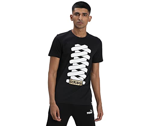 Image of Puma Men's Printed Regular Fit T-Shirt