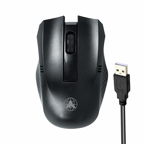Image of ProDot 253s USB Wired Optical Mouse for Laptop /Desktop | Ergonomic Design | High Precision | Plug & Play | Durable Long Cable