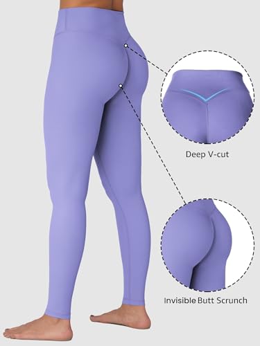 Image of Sunzel Sunzfly Invisible Butt Scrunch Workout Leggings for Women, Butt Lifting High Waisted Gym Yoga Pants with Tummy Control