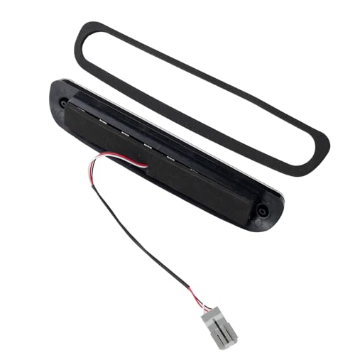 Image of Third 3rd Brake Light LED for 1999-2016 Ford F250 F350 F450 F550 Super Duty, High Mount Rear Brake Lights Assembly for 99-16 F-250-F-550, 1993-2011 Ford Ranger Cab Cargo Stop Light (Chrome)