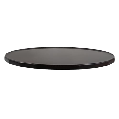Table de voyage en noyer pour voiture avec porte-gobelet intégré
