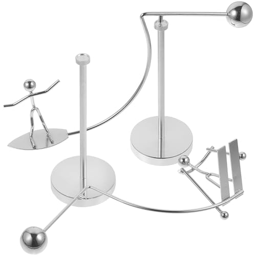 Pendulaire d'équilibrage métallique pour relaxation et gestion du stress au bureau