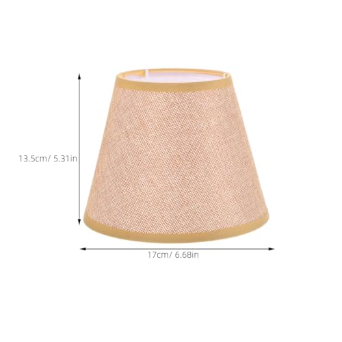 Image of Cartoon Printed Fabric Lamp Shade 6.69 Inch Decorative Table Lamp Cover Kids Room Ceiling Light Accessory