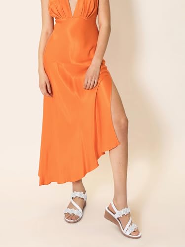 SHIBEVER Wedge Sandals for Women Dressy: Summer Open Toe Low Platform Wedges Sandals Elastic Ankle Strap Flower Comfortable Casual Shoes3