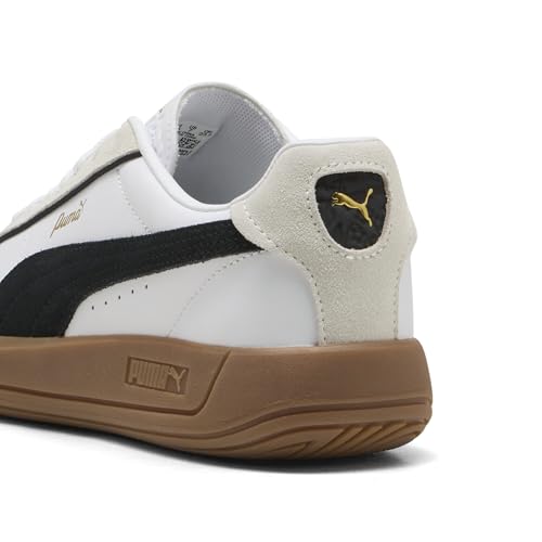 Puma Puma Club KLASSIKA, Basket Femelle, Puma White-Puma Black-Warm White,