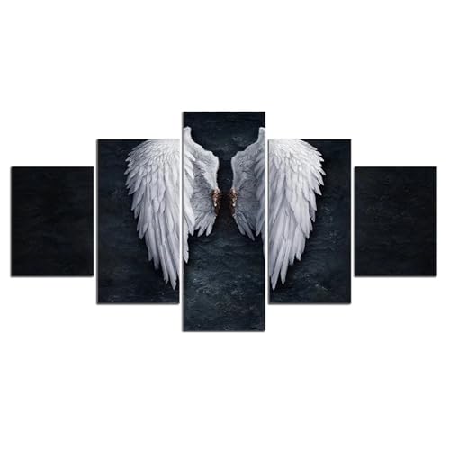 Peinture diamant adulte contre le stress kit complet broderie ailes d'anges 275x138cm