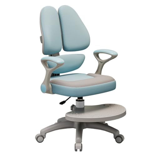 Silla de aprendizaje de altura ajustable para estudiantes de secundaria, silla ergonómica de escritura para el hogar para mayor comodidad y productividad