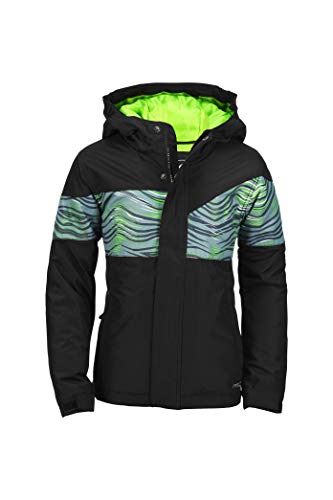 Arctix Boys Tomahawk Insulated Winter Jacket, Grey Wave, Large