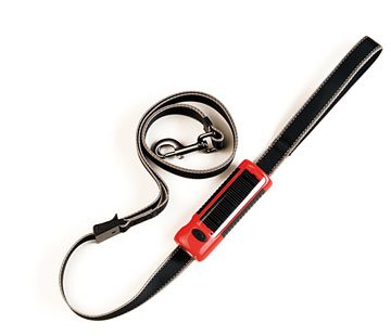 Patento DOG-e-lite Red Lite / Black Leash Dog Torch & Lead