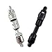 Yoetaun Stainless Steel Fishing Reel Seats with Adjustable Designs for Various Rod Practical Stainless Steel Rod Holder Clip