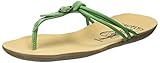 Tanga Fly London Mous755fly, Sandalia Mujer, Green, 38 EU