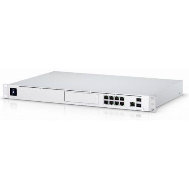 Ubiquiti UDM-Pro 10G Cloud Gateway with 3.5 Gbps IPS Routing Supports 100+ UniFi Devices / 1 000+ Clients