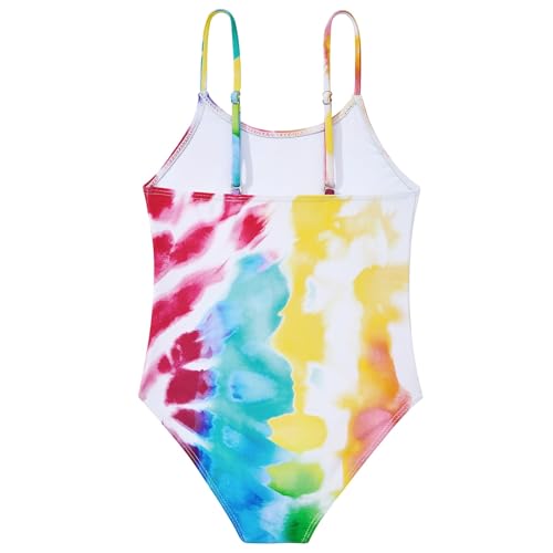 Image of Zando Girls Bathing Suit Size 2-10 Years - Cute Toddler Swimsuit Girl Adjustable One Piece Swimwear for Summer Beach Wear