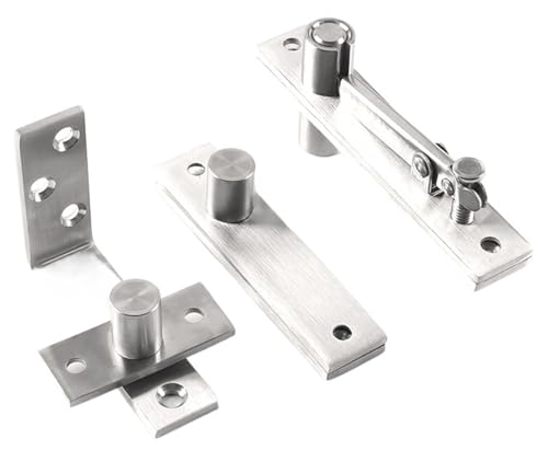 Pivot en acier inoxydable robuste pour porte lourde invisible - 4