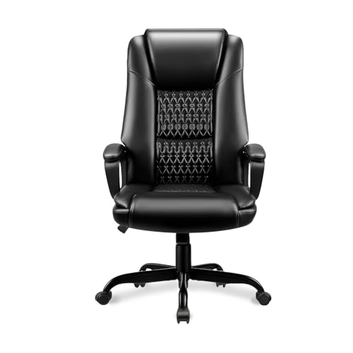 OFIKA Leather Office Desk Chair,Ergonomic Office Chair with...