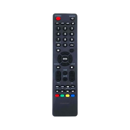 Image of marman Compatible with iBell Tv Remote Control Original Suitable for LED LCD Television Non Voice Command - Match Exactly with Existing Remote Key by Key for Better Performance