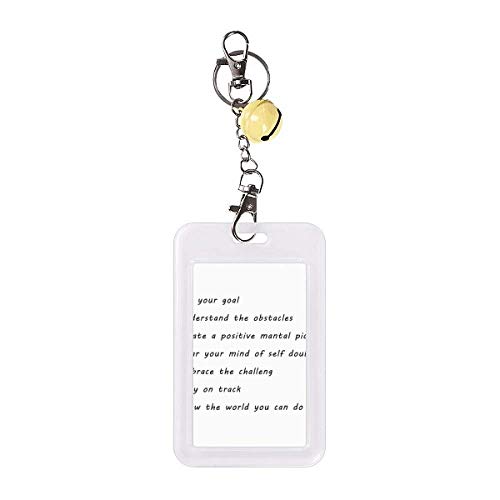 Étui de protection pour carte de crédit mince portefeuille motif cloche