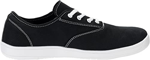 Image of WHITIN Men's Wide Canvas Barefoot Sneakers | Zero Drop Sole | Minimalist Footwear