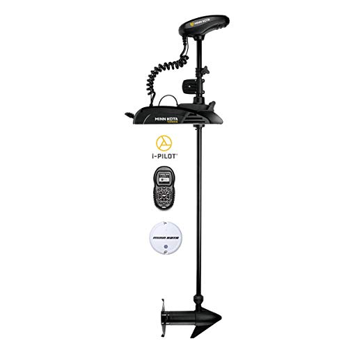 Minn Kota Terrova Freshwater Bow-Mount Trolling Motor with 54-Inch Shaft, and i-Pilot GPS (12-Volt...