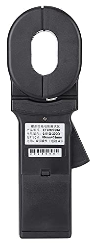 Ground Resistance Tester Meter Measurement Earth Resistance Meter with Clamp Opening Size 32mm Resistance Range 0.010Ω to 200Ω