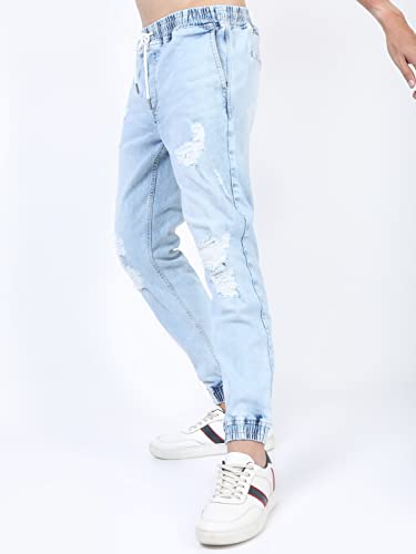 Image of Ketch Men's Stretch Fit Mid Rise Jogger Mid-Rise Jeans (Stretchable)